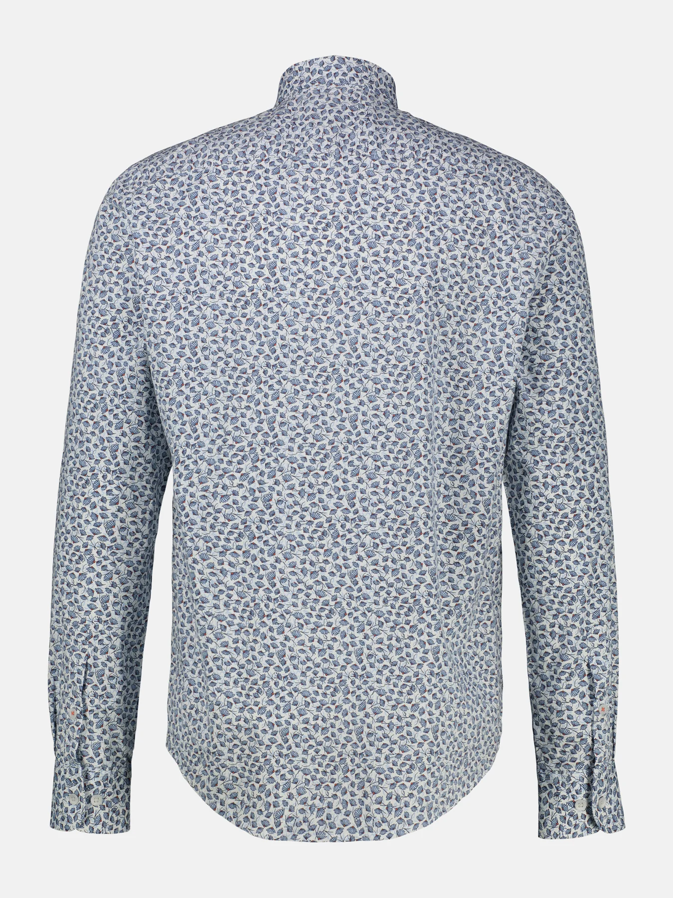 Lerros Stretch Shirt with Print - Broken White