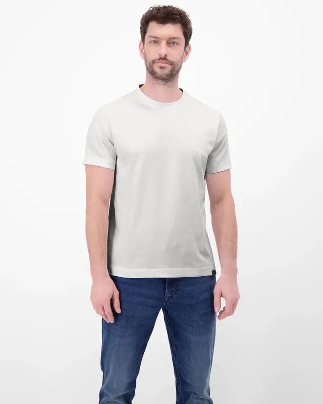 Lerros Shirt mit Frontprint - Broken White