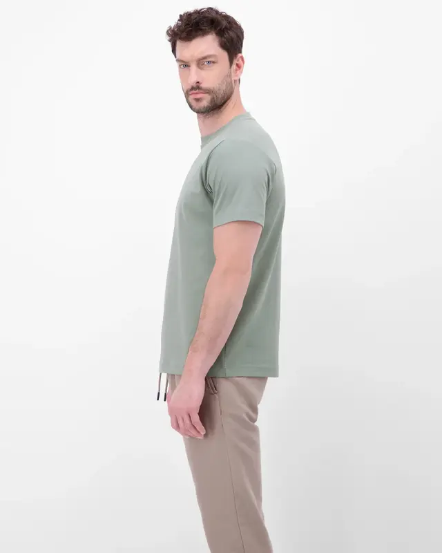 Lerros Shirt with Frontprint - Storm Grey