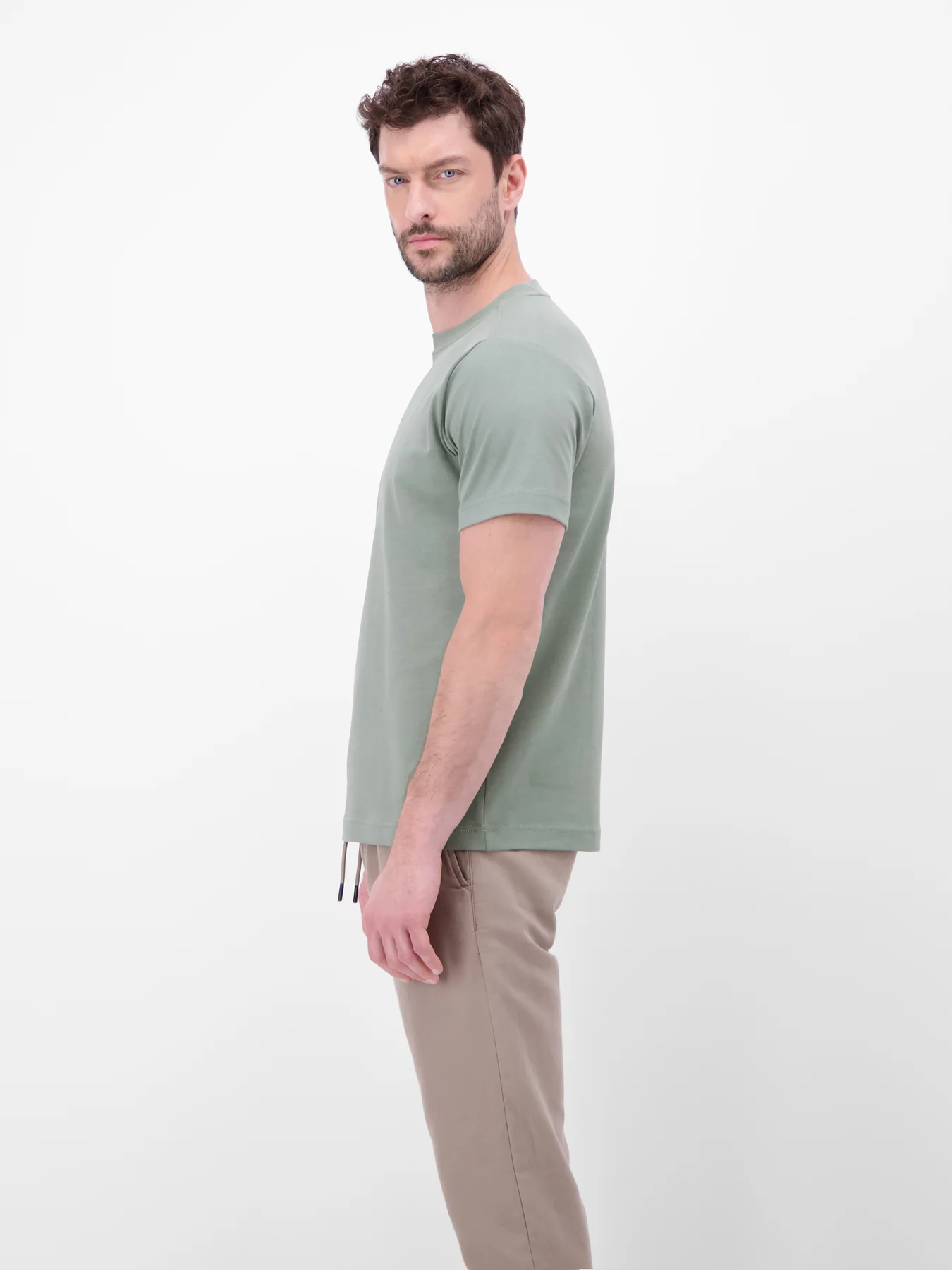 Lerros Shirt with Frontprint - Storm Grey