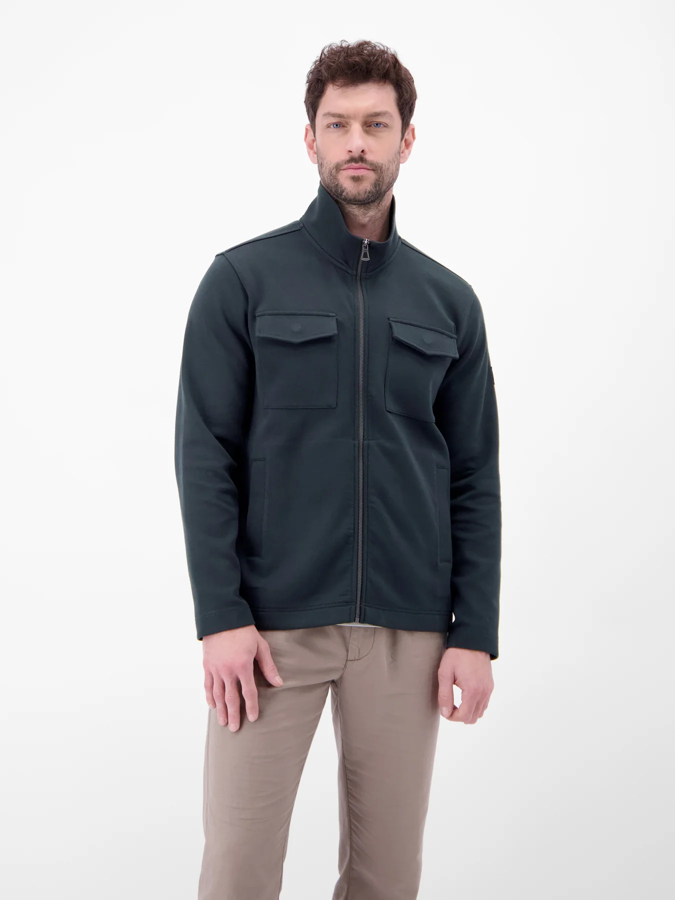 Lerros Sweatjacke - Classic Navy