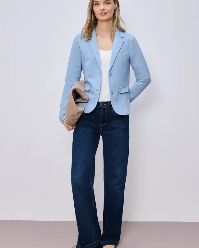 Street One Basic Blazer - Original Blue