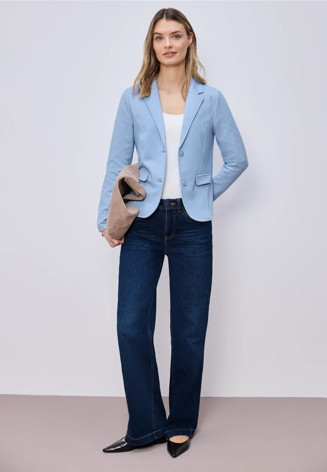 Street One Basis Blazer - Original Blue