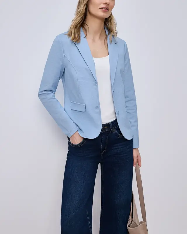 Street One Basic Blazer - Original Blue