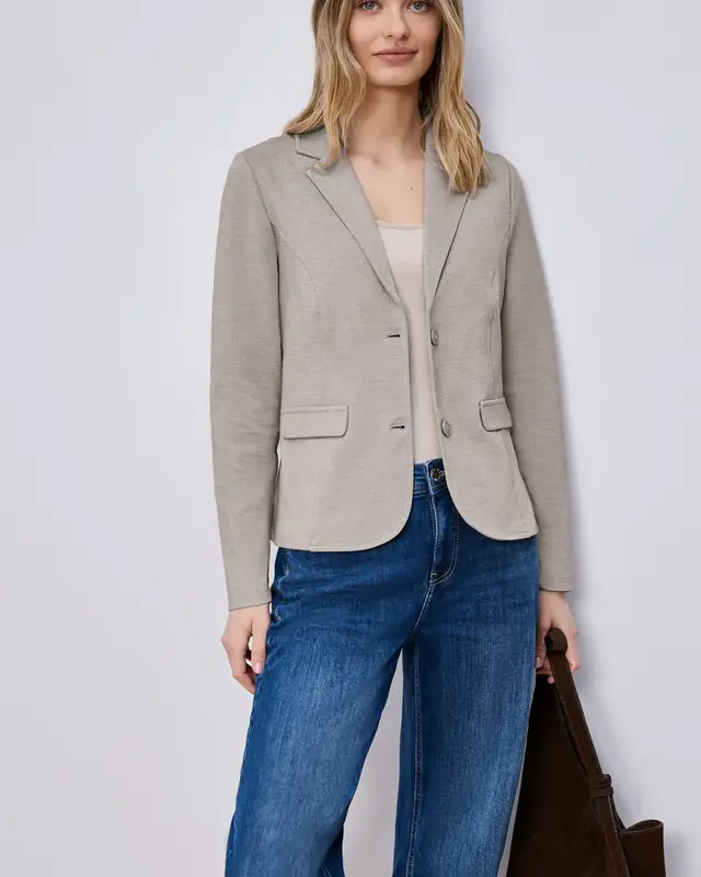 Street One Basis Blazer - Light Terra Mocha