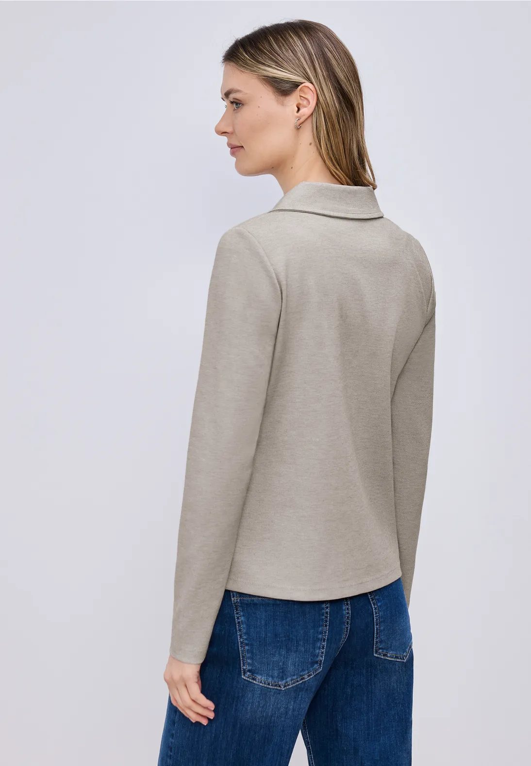 Street One Basis Blazer - Light Terra Mocha