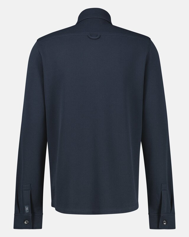 Lerros Hemdjacke Piqué - Classic Navy