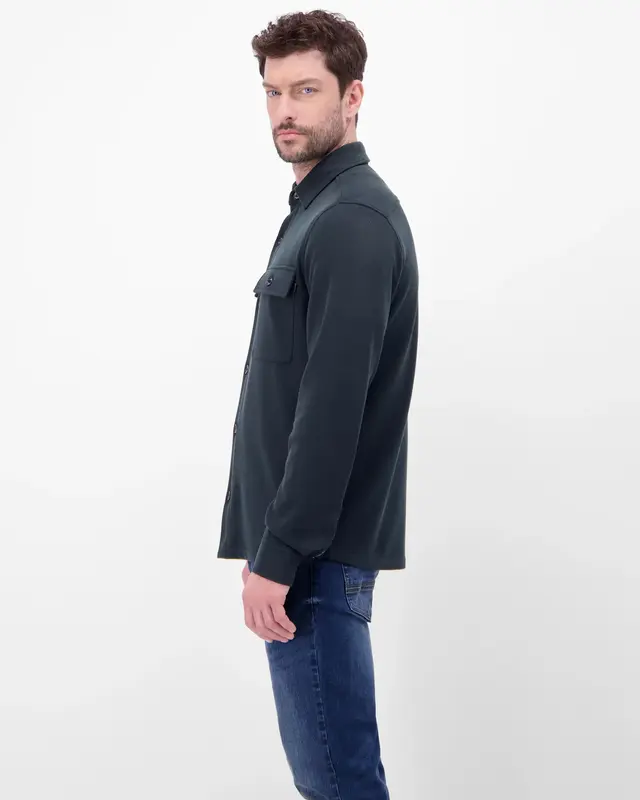 Lerros Overhemdjasje Piqué Kwaliteit - Classic Navy