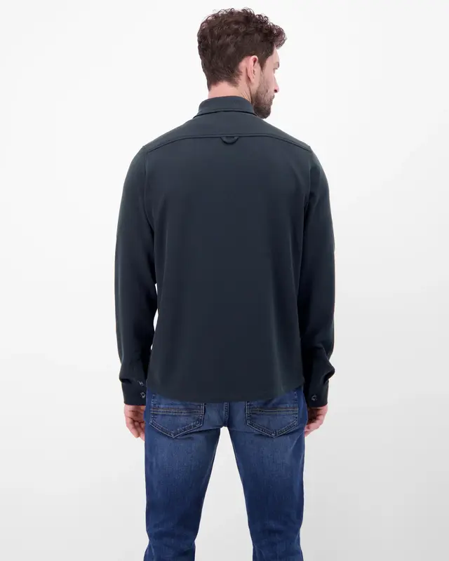 Lerros Shirtjacket Piqué - Classic Navy