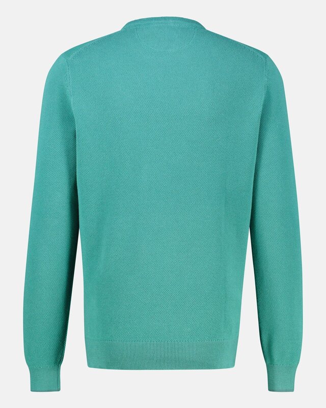 Lerros Structuur Trui - Soft Teal