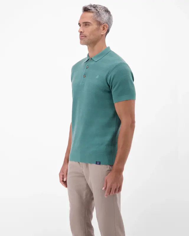 Lerros Classic Poloshirt - Soft Teal