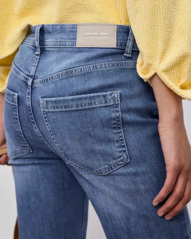 Street One Bootcut Jeans Blaire - Light Blue Wash