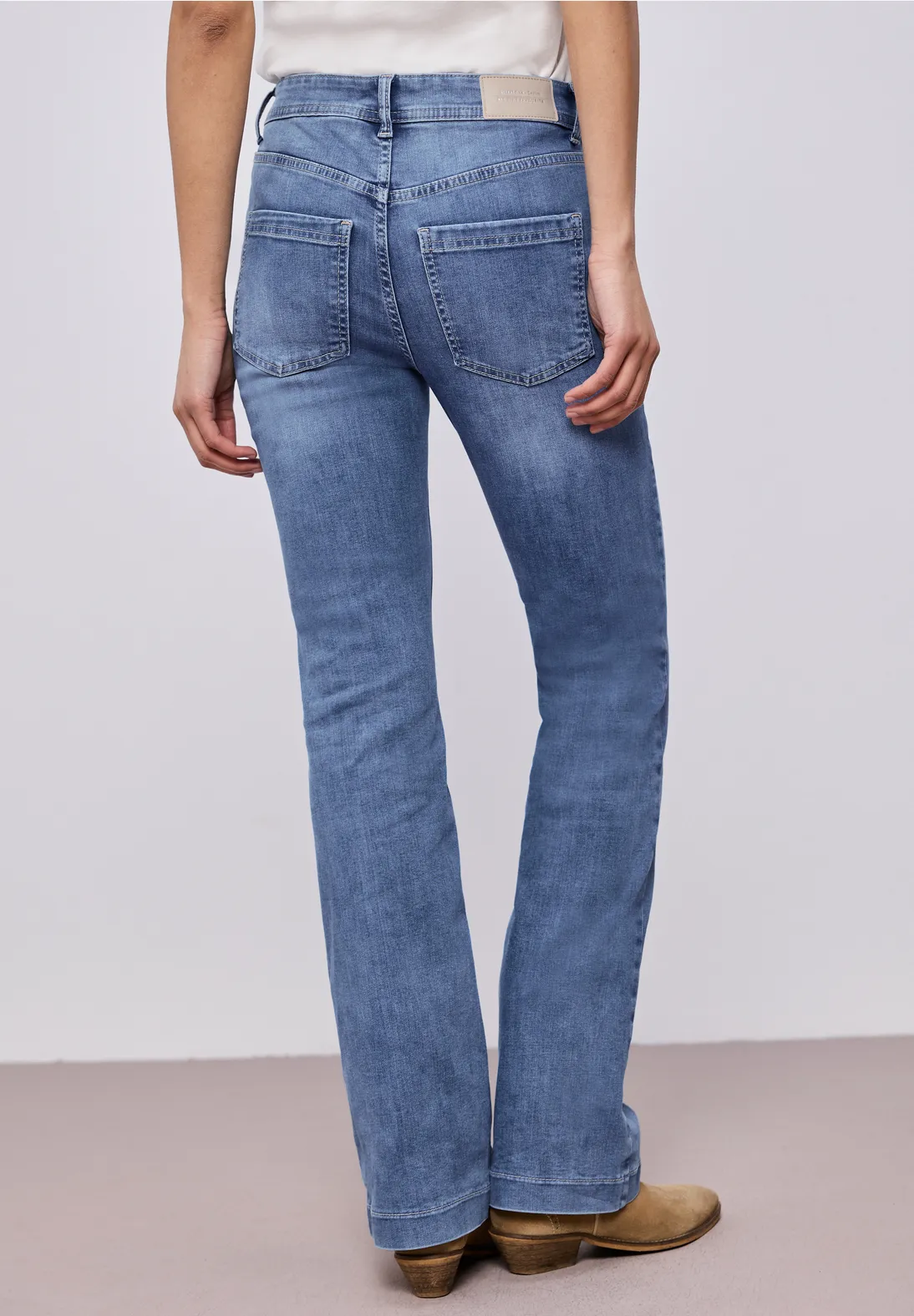Street One Bootcut Jeans Blaire - Light Blue Wash