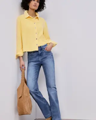 Street One Bootcut Jeans Blaire - Light Blue Wash