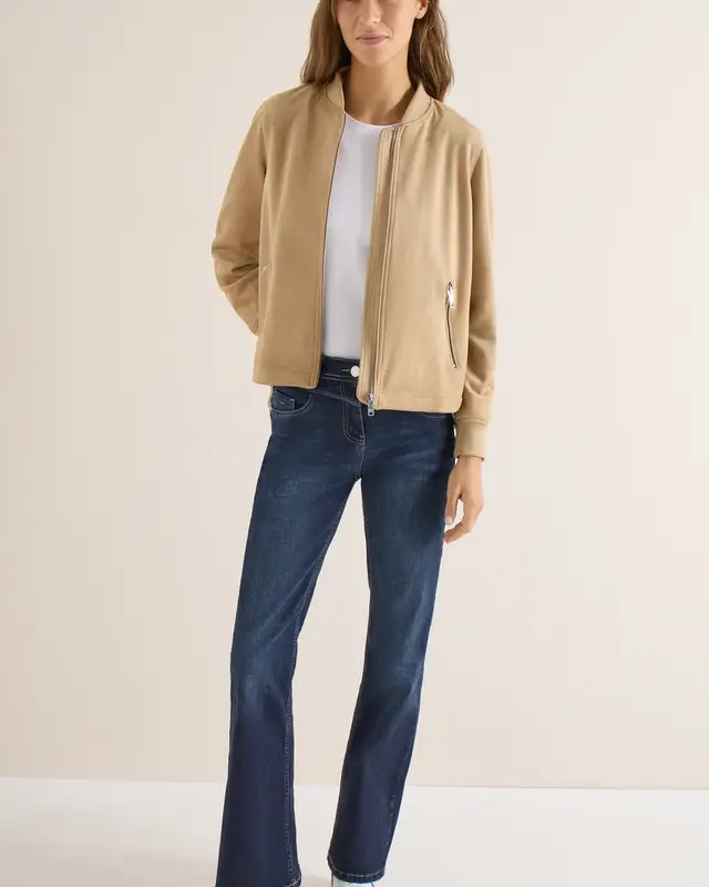 Cecil Bootcut Jeans Toronto - Dark Blue Wash