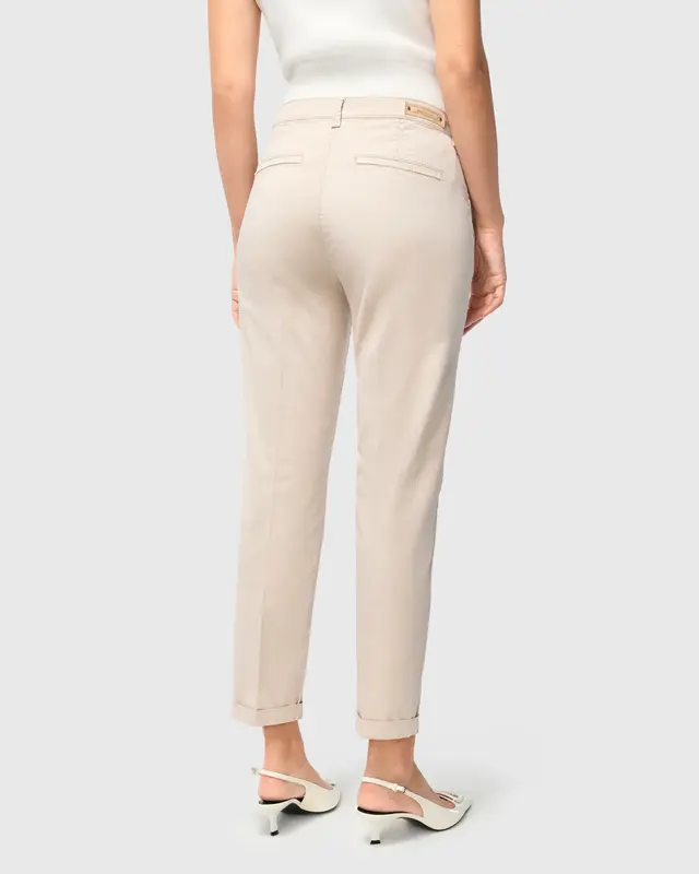 Mac Jeans Chino Turn-Up - Ivory PPT