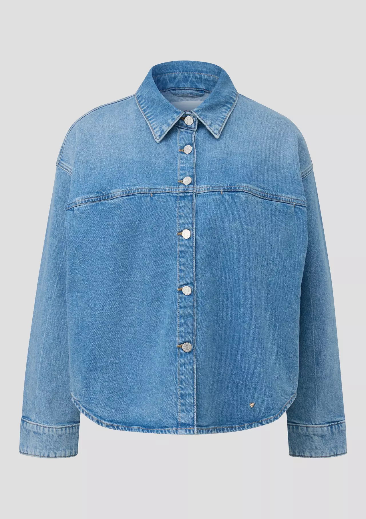 S. Oliver Denim Blouse - Blue Denim