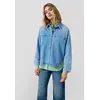 Denim Bluse - Blue Denim