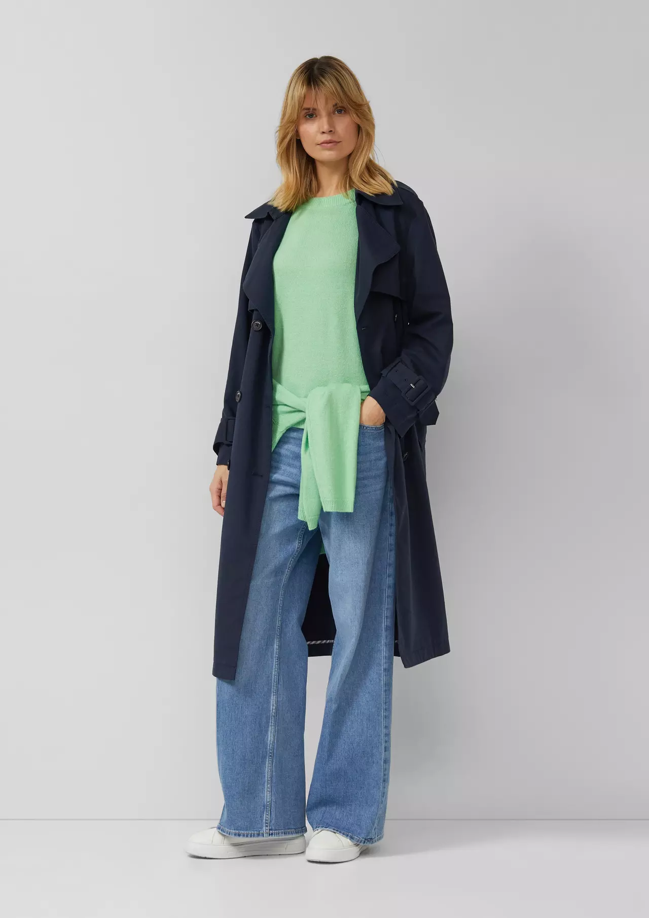 S. Oliver Strickpullover - Green