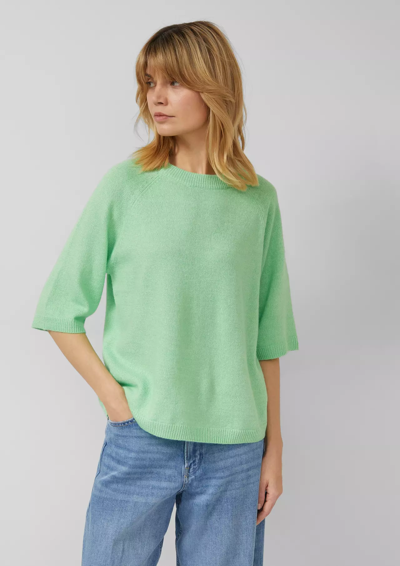 S. Oliver Strickpullover - Green