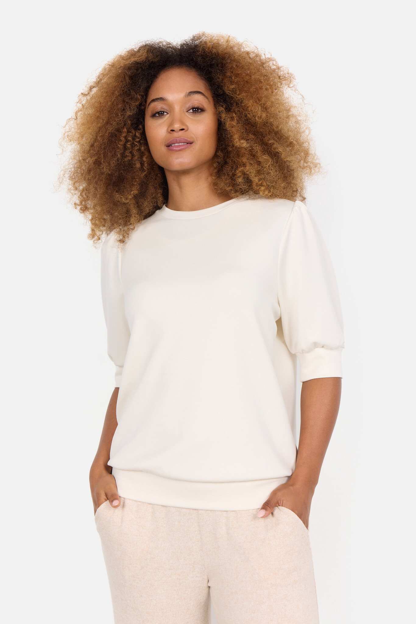 Soyaconcept Shirt Banu 83 - Cream