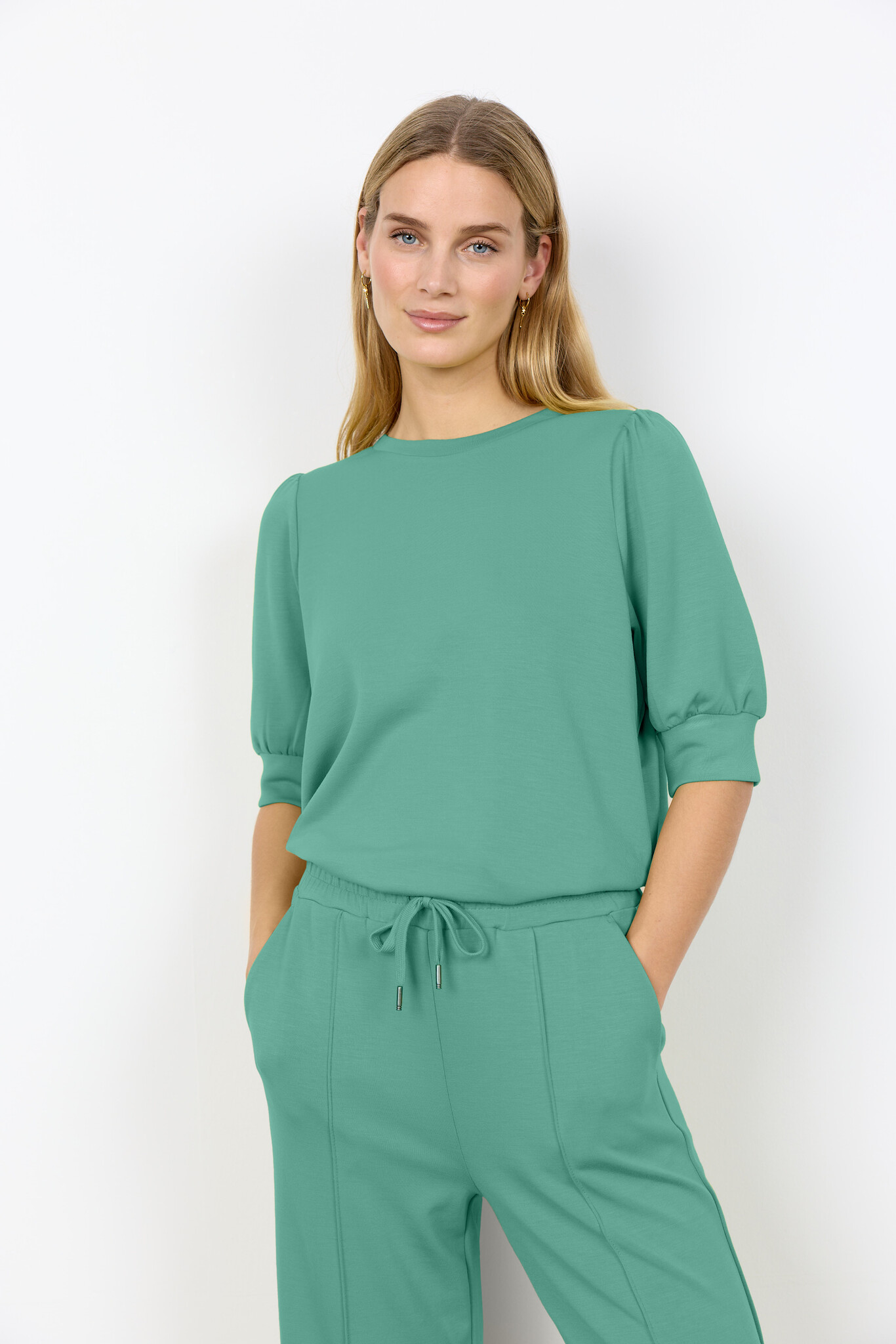 Soyaconcept Shirt Banu 83 - Frosty Spruce