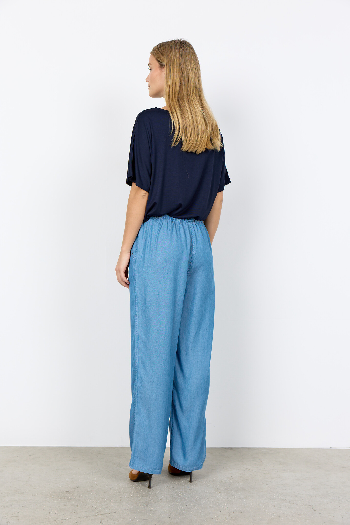 Soyaconcept Hose Liv 53-C - Medium Blue