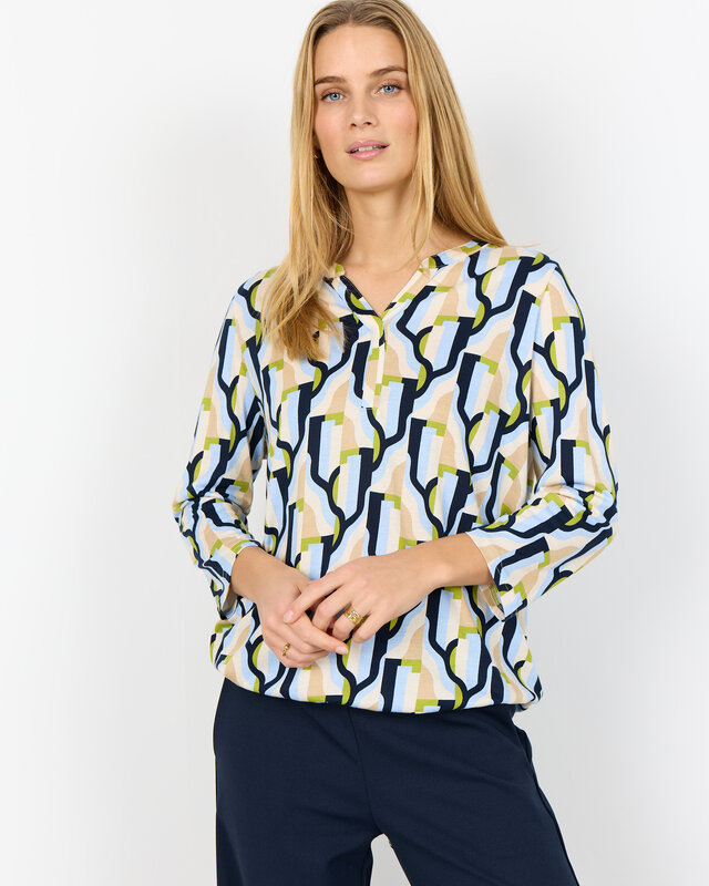 Soyaconcept Shirt Felicity 534 - Windsurfer Blue