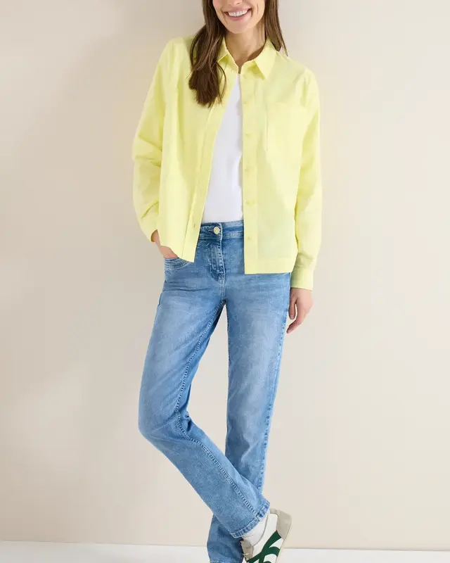 Cecil Slim Leg Jeans Scarlett - Authentic Used Wash