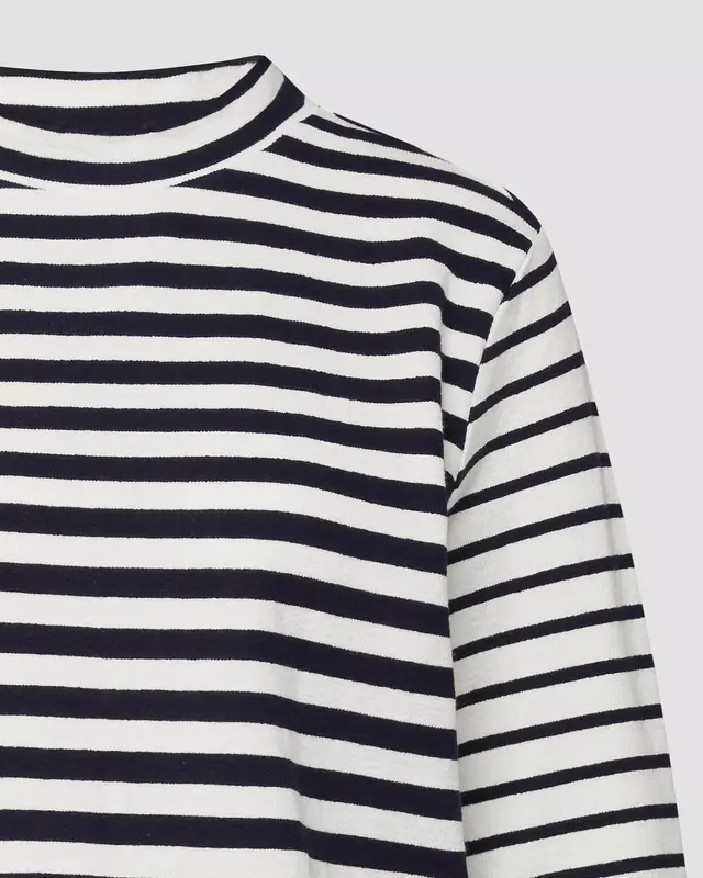 S. Oliver Streifen Sweatshirt - Navy