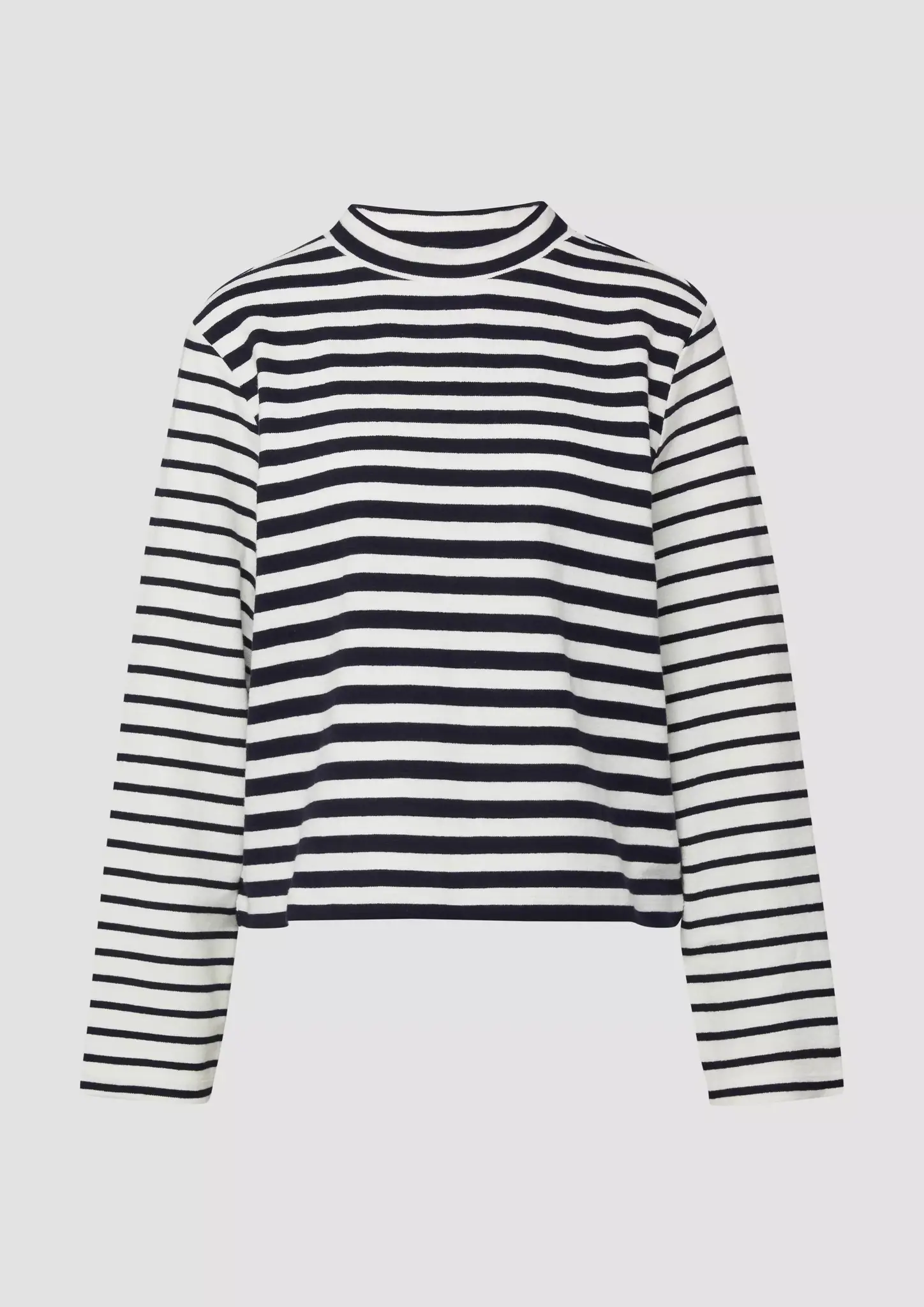 S. Oliver Gestreept Sweatshirt - Navy