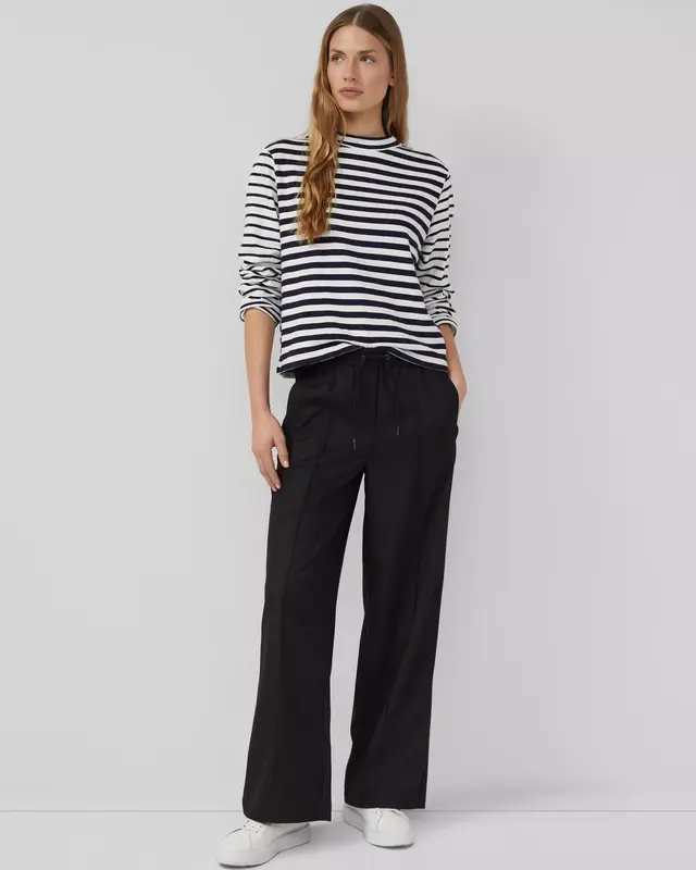 S. Oliver Striped Sweatshirt - Navy