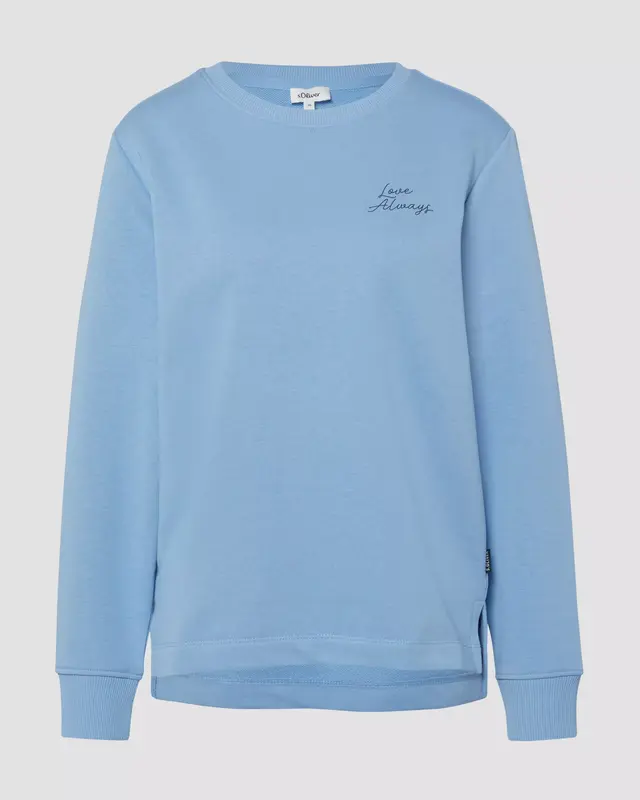 S. Oliver Backprint Sweatshirt - Blue