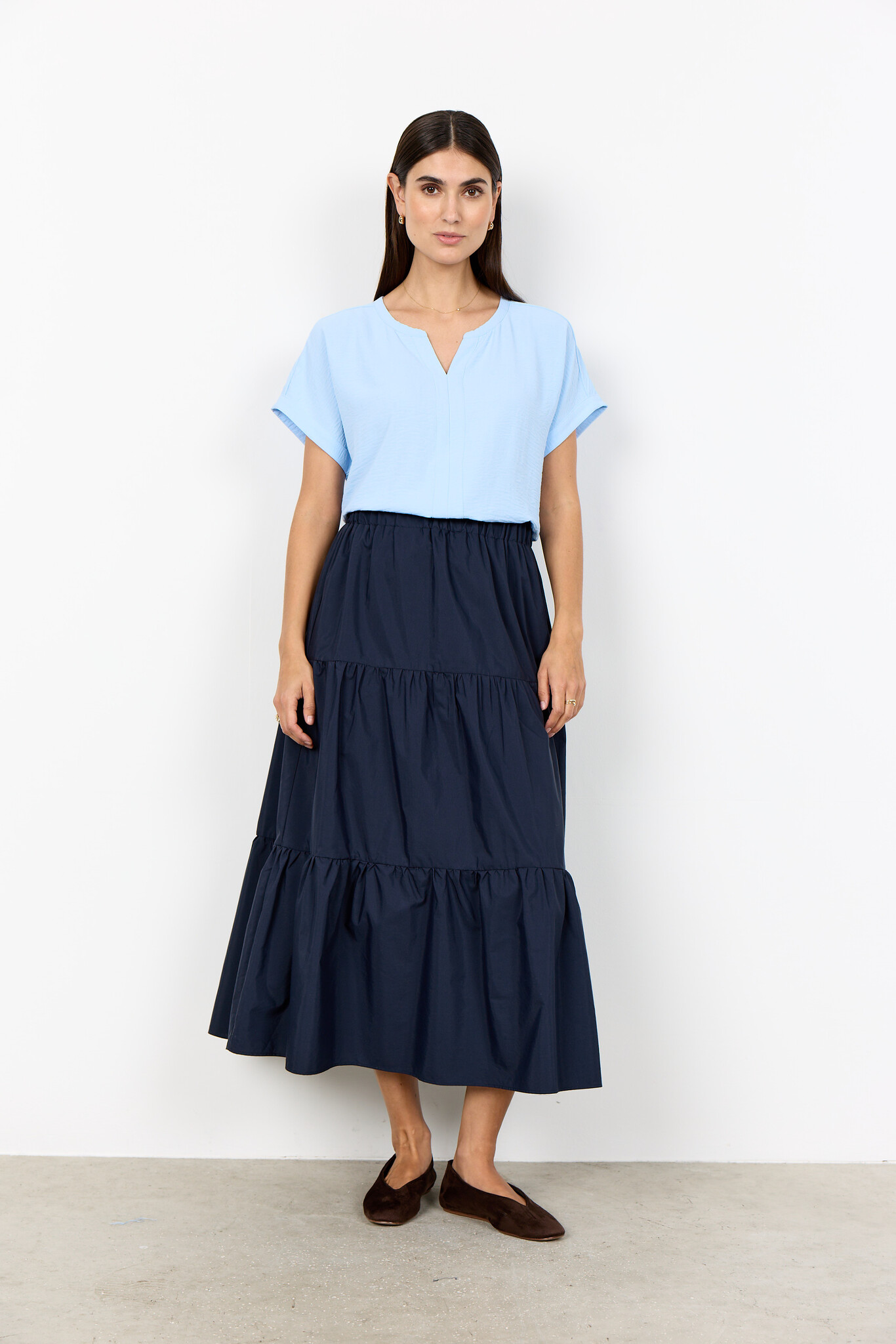 Soyaconcept Blouse Cath 1 - Windsurfer Blue