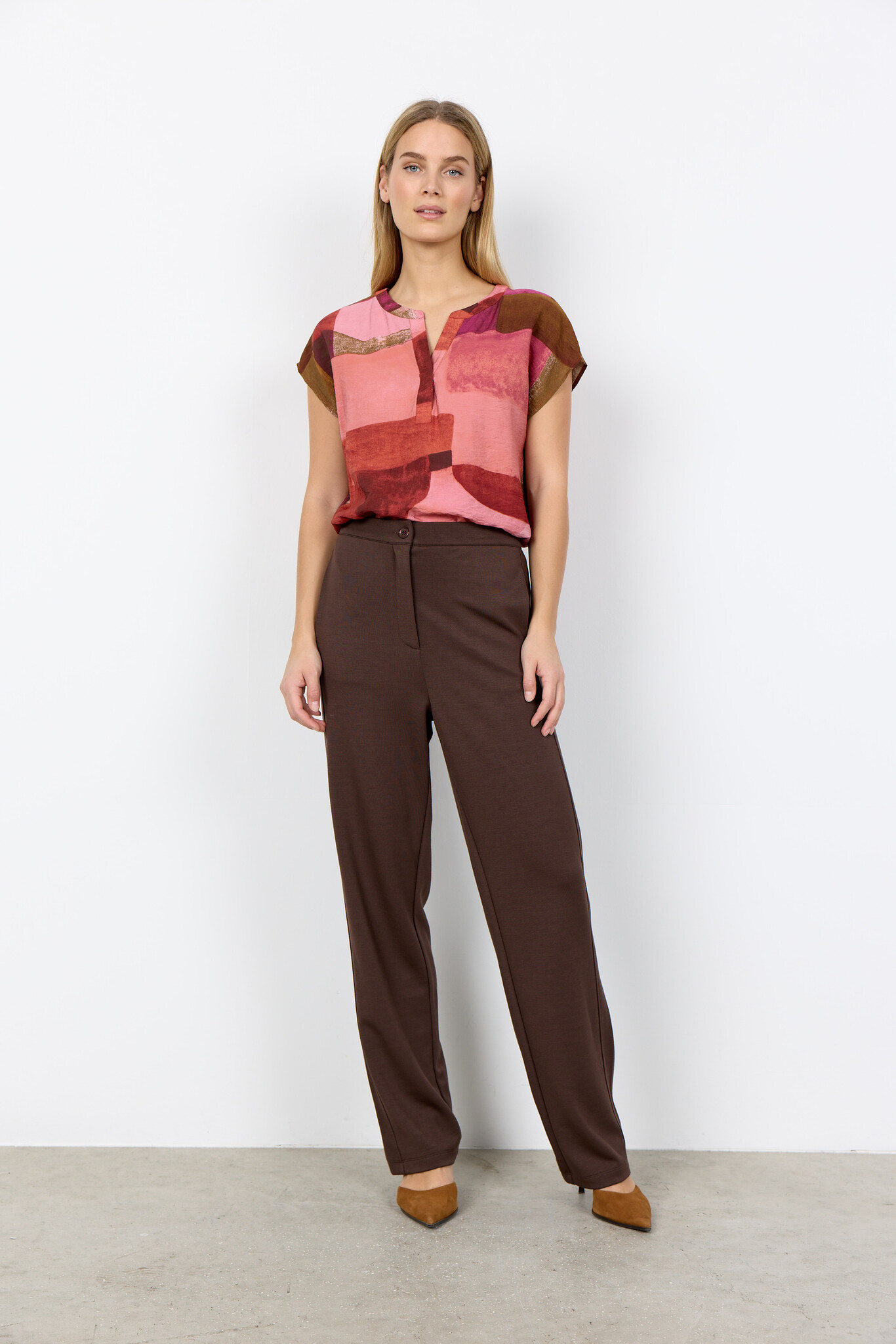 Soyaconcept Blouse Catania 1 - Rapture Rose Combi