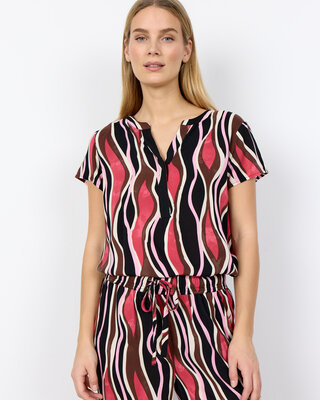 Soyaconcept Blouse Cammi 1 - Rapture Rose Combi