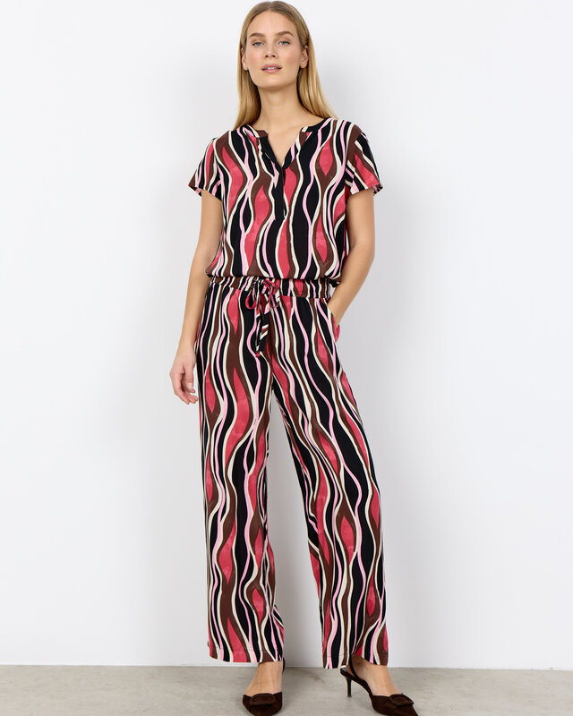 Soyaconcept Broek Cammi 3-B - Rapture Rose Combi