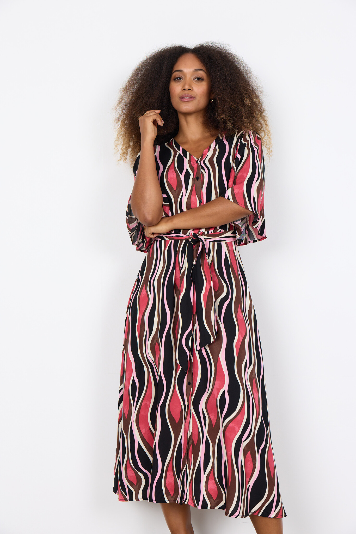 Soyaconcept Kleid Cammi 4 - Rapture Rose Combi