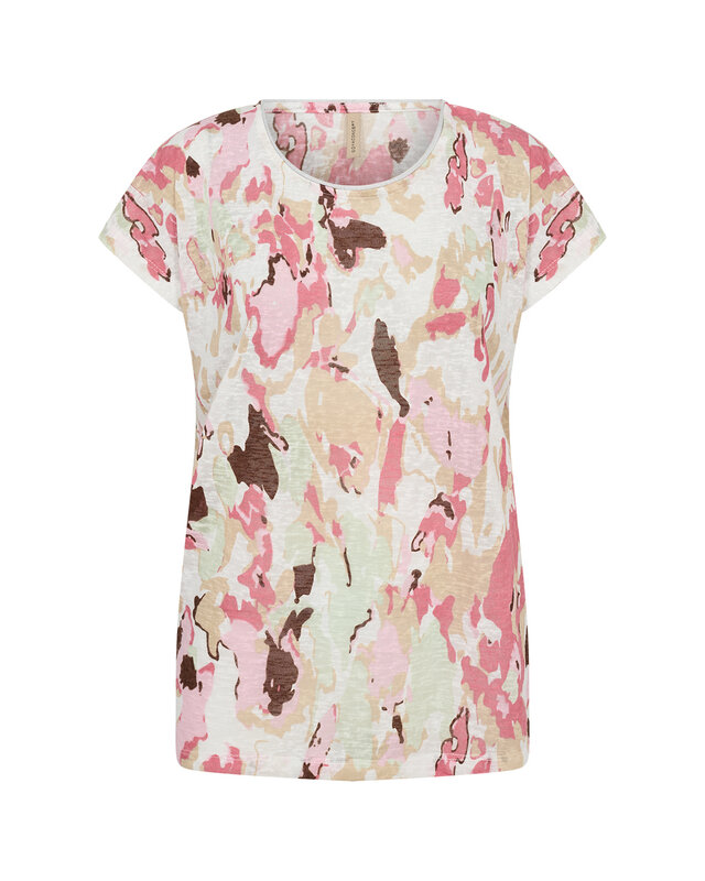 Soyaconcept T-Shirt Aretha 43 - Rapture Rose Combi
