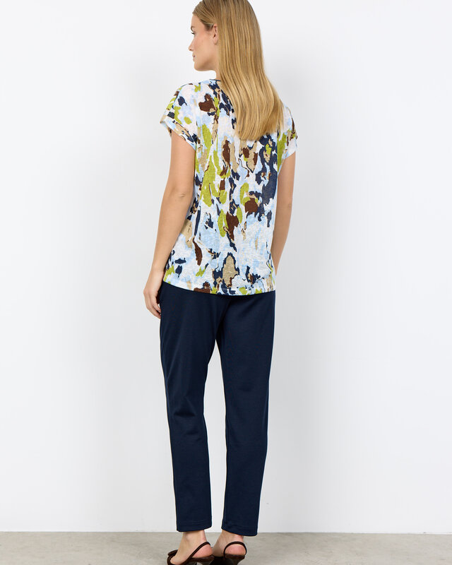 Soyaconcept T-Shirt Aretha 43 - Windsurfer Blue Combi