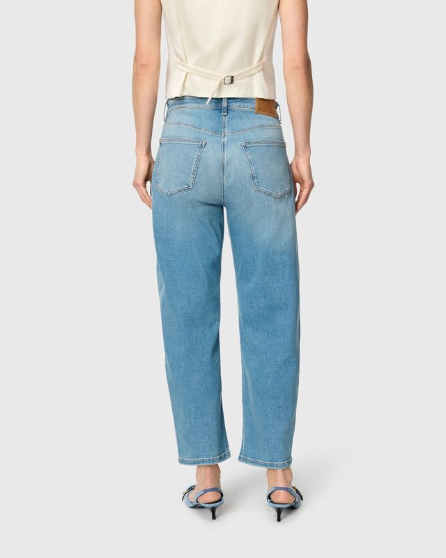 Mac Jeans  Barrel Jeans Danni - Scissor Blue Used