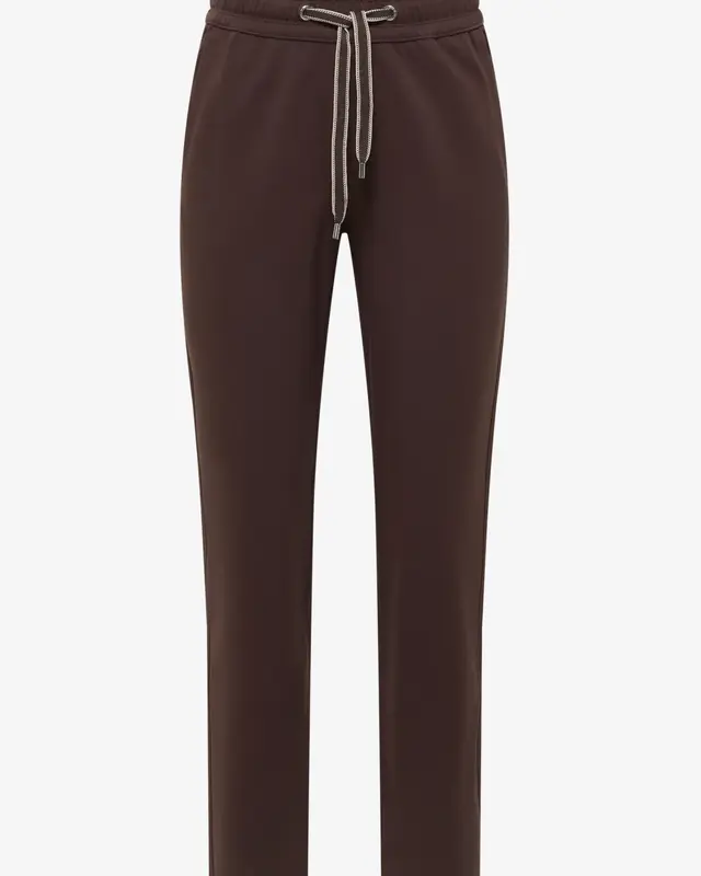 Cecil Hose in Unifarbe Tracey - Macchiato Brown