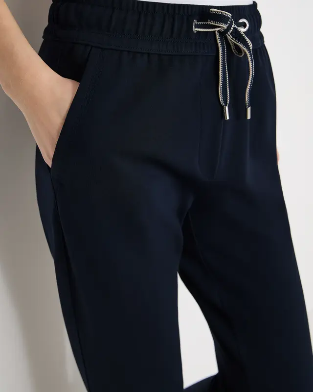 Cecil Broek in Effen Kleur Tracey - Universal Blue