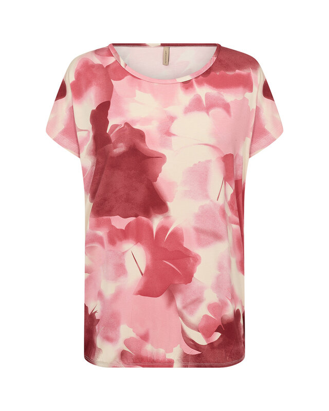 Soyaconcept Shirt Marica AOP 350 - Rapture Rose Combi