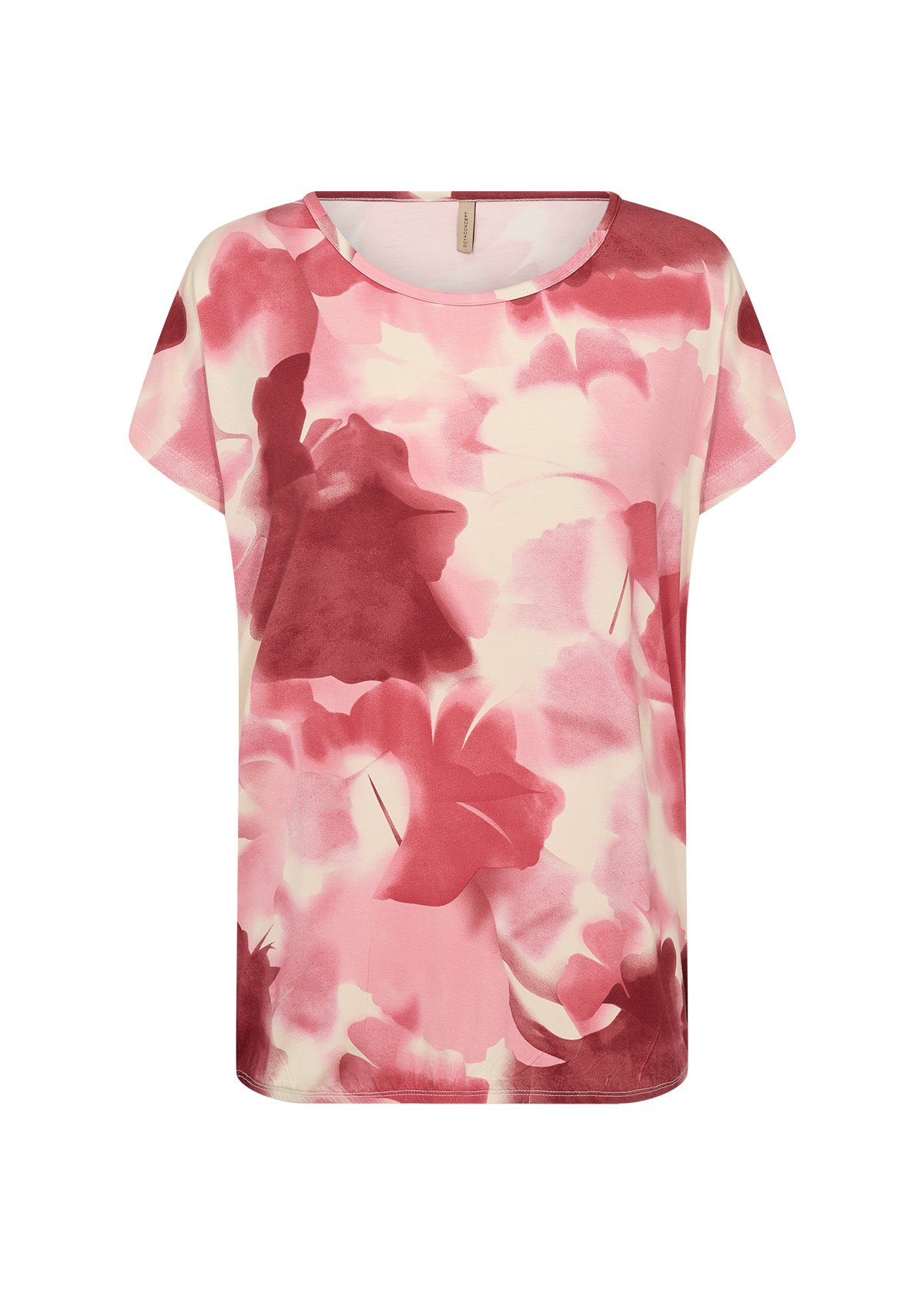 Soyaconcept Shirt Marica AOP 350 - Rapture Rose Combi
