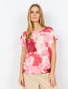 Soyaconcept Shirt Marica AOP 350 - Rapture Rose Combi