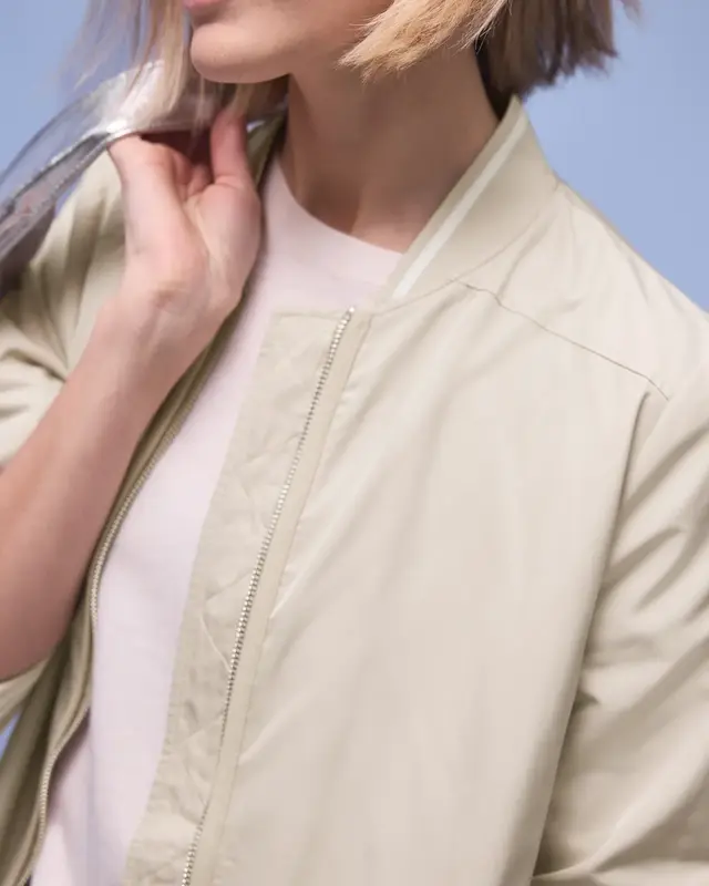 Street One Langer Blouson - Powder Beige