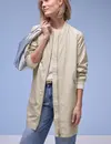 Street One Long Blouson - Powder Beige