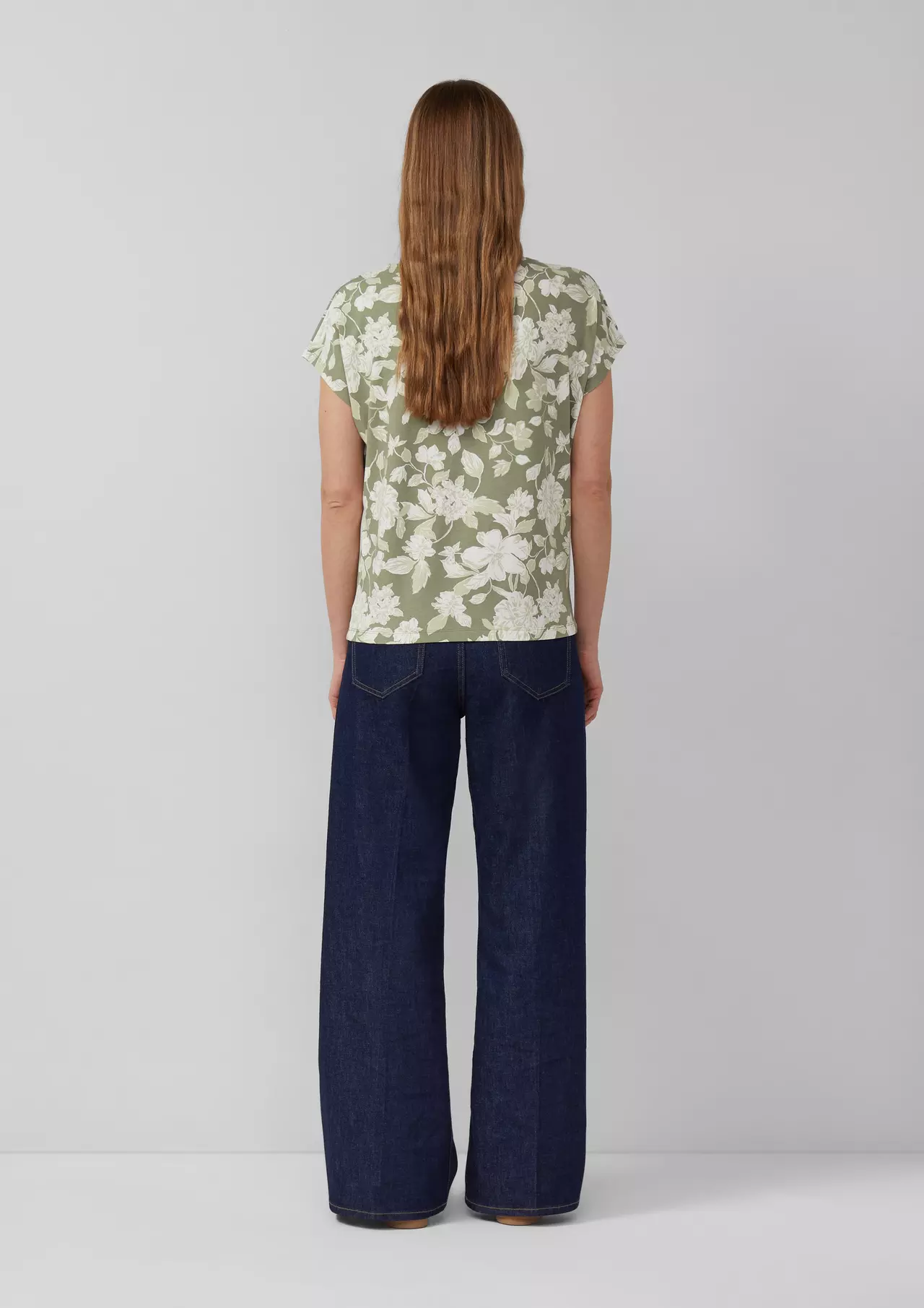 S. Oliver Relaxed Fit T-Shirt - Olive Green