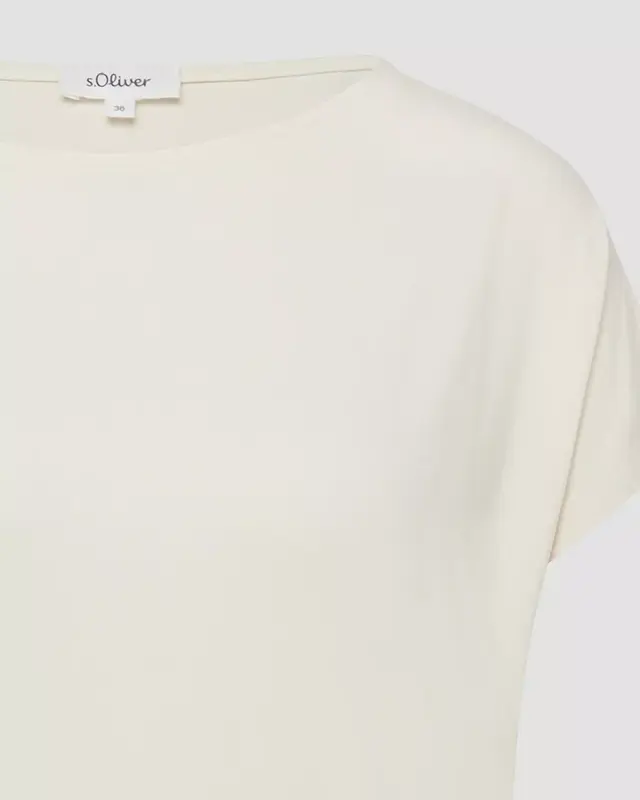 S. Oliver Jersey T-Shirt - Beige